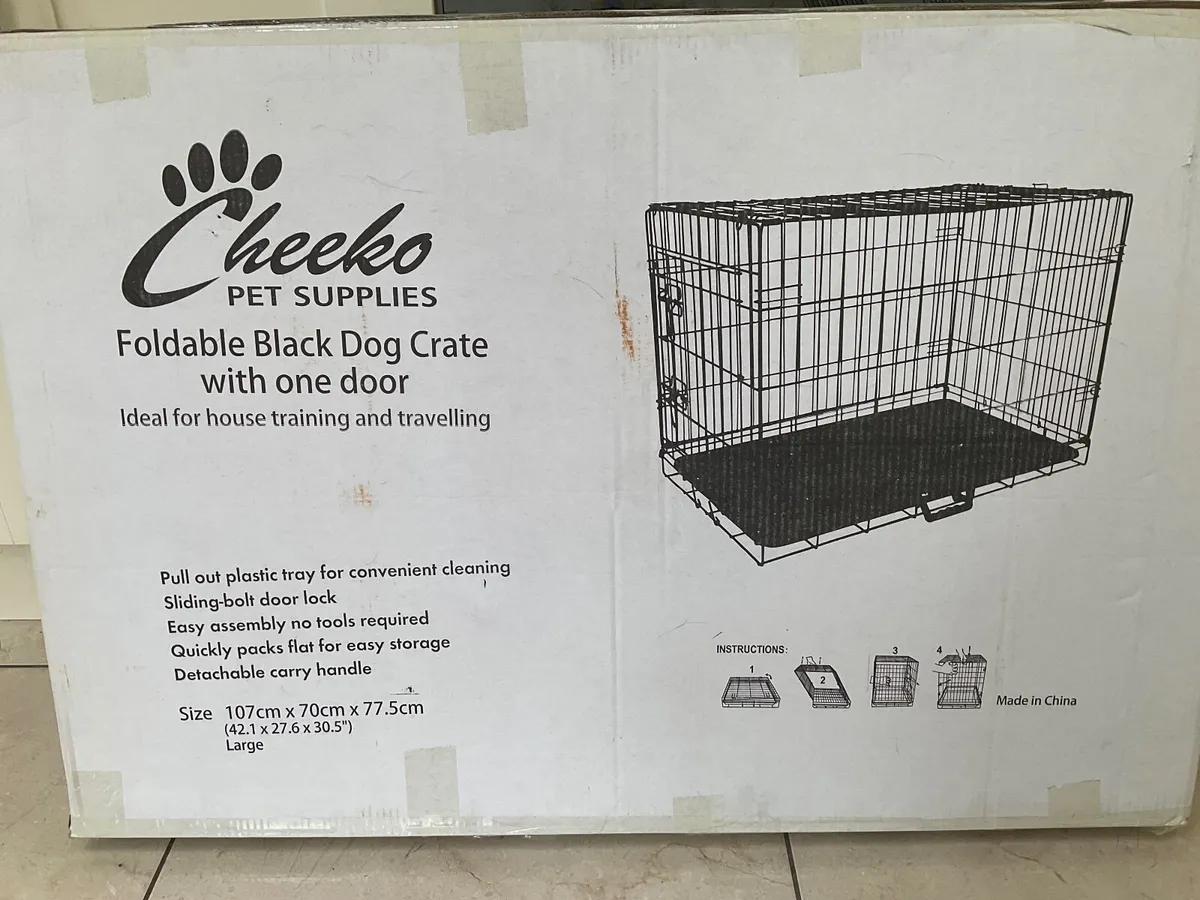 Pet Crate and Small Pet Carrier. - Image 1