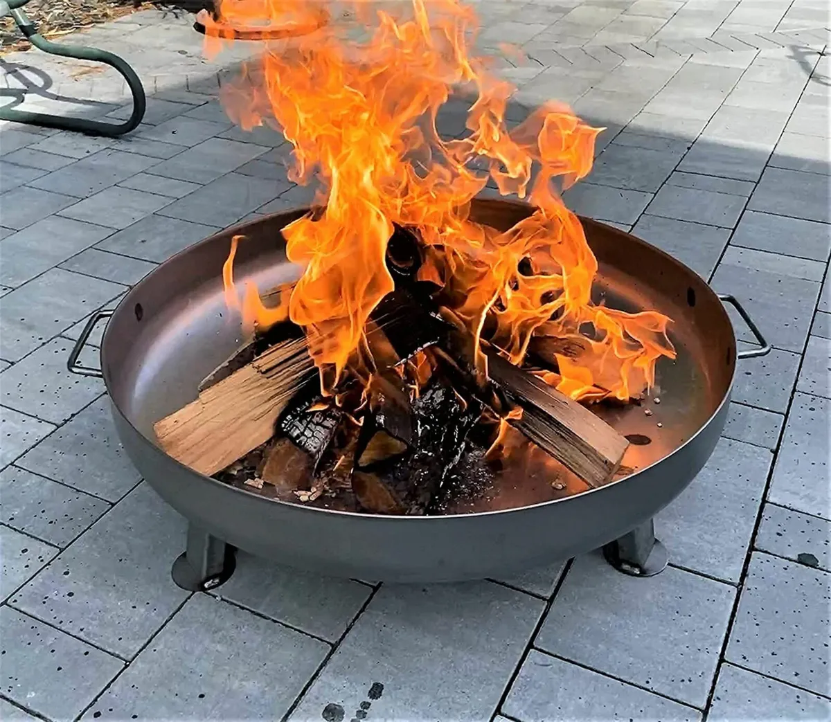 Round Fire Pit Bowl firepit 80cm ..Free Delivery - Image 3