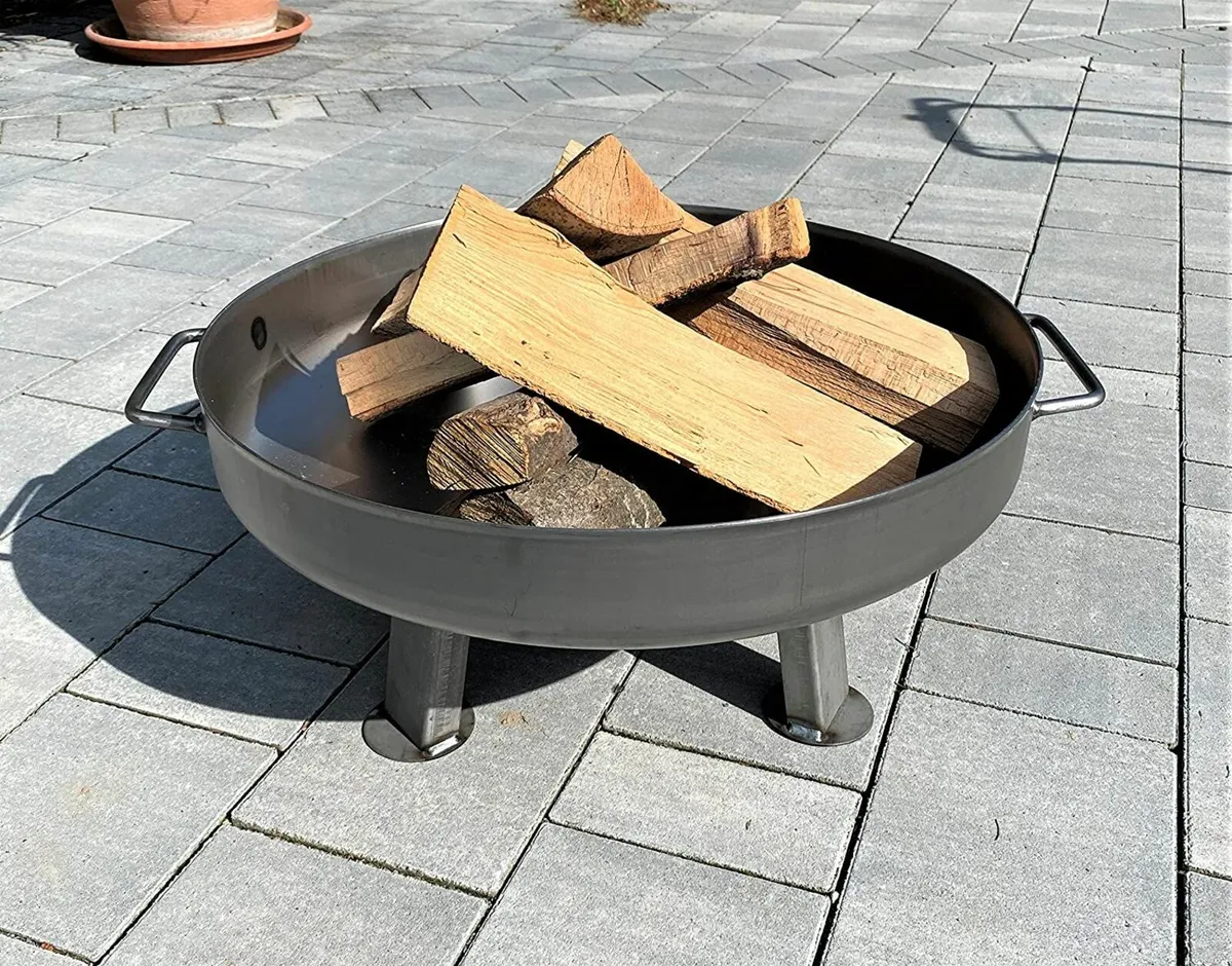 Round Fire Pit Bowl firepit 80cm ..Free Delivery - Image 4