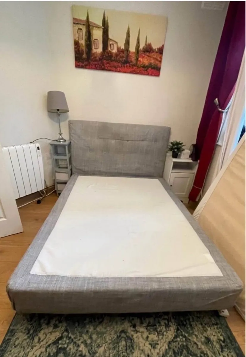 Double bed with mattress - Image 3