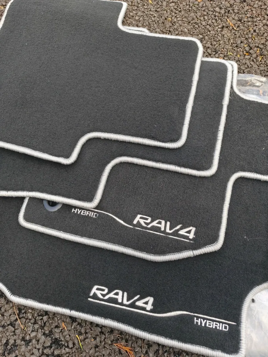 Rav4 Custom Made rubber boot liner and mats - Image 1