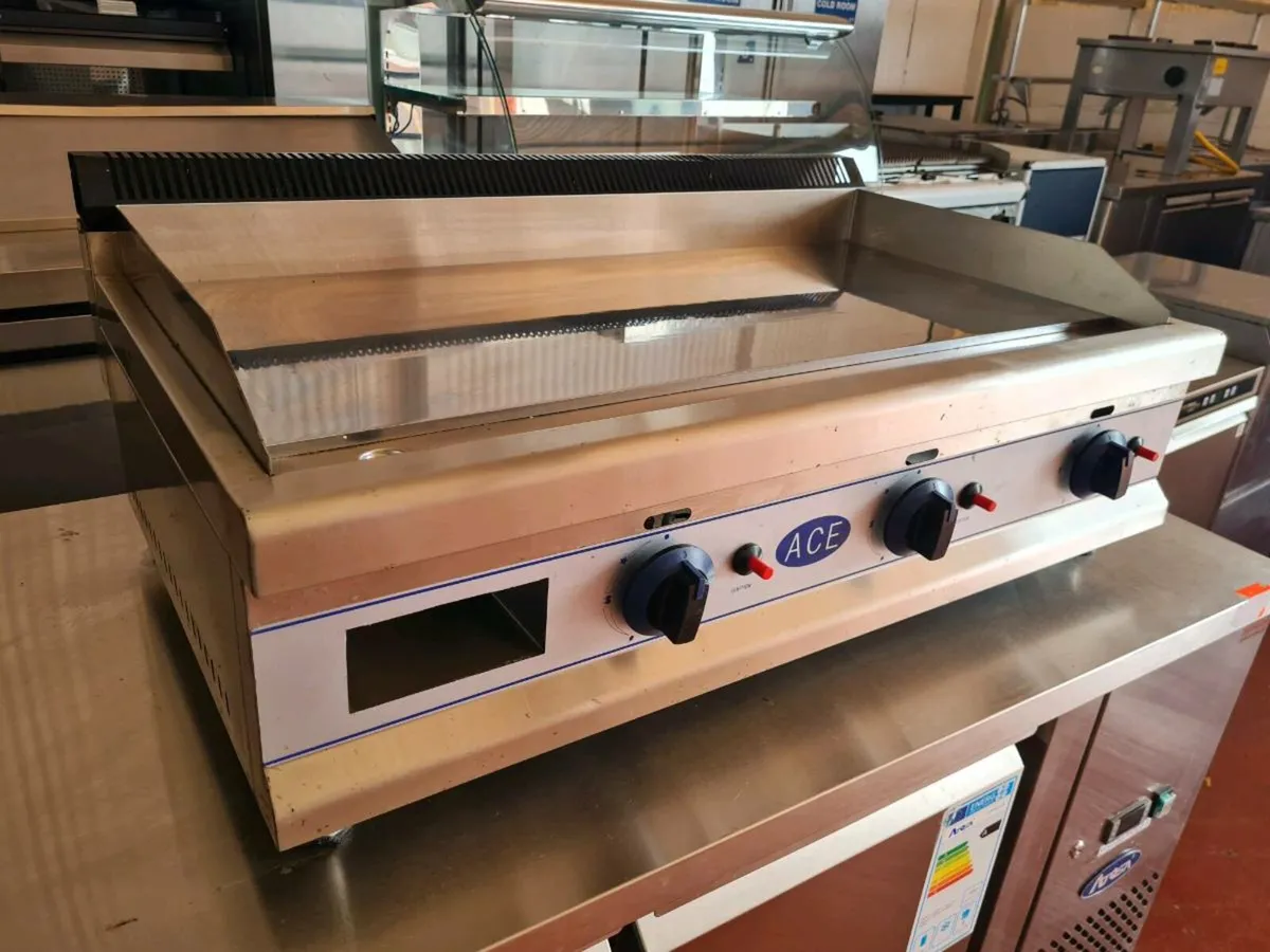 Ace 900mm 3 Burner Griddle Lpg Gas - Image 2