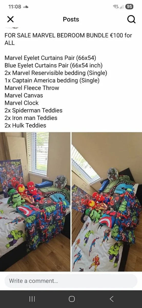 Marvel Bedroom Bundle - Image 1