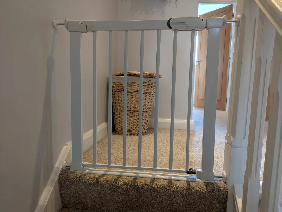Safety 1st Flat-Step Stair Gate - Image 1