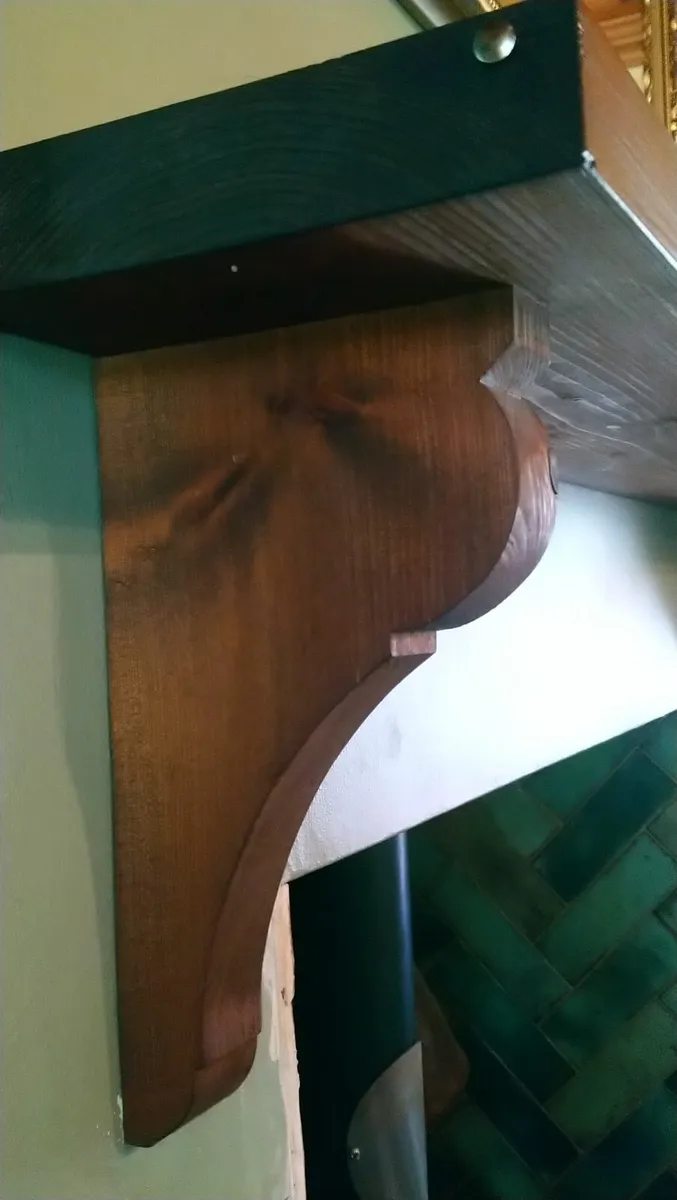 Fireplace over mantle - Image 2