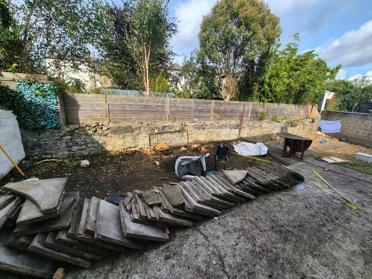 Concrete paving slabs