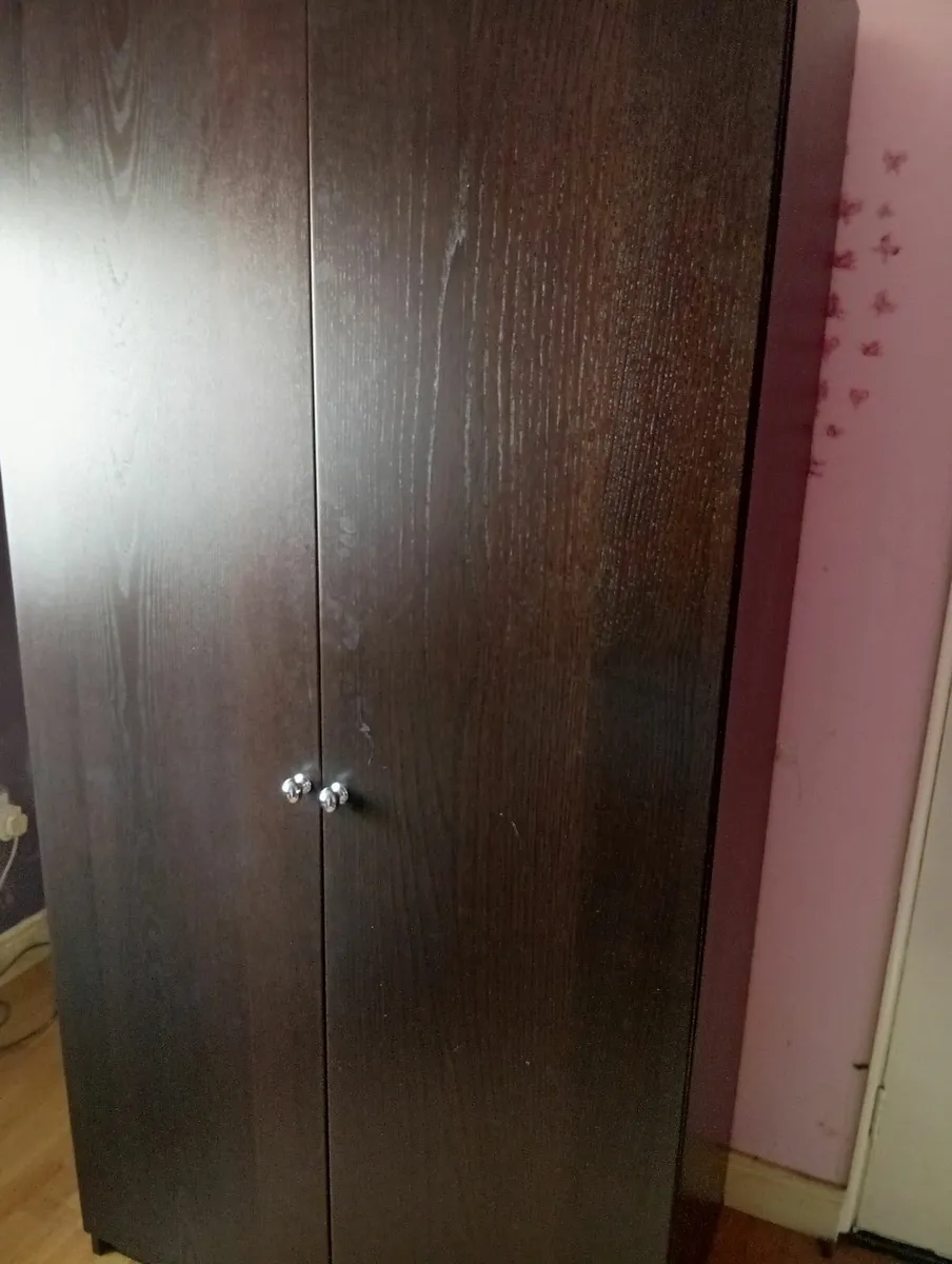 2door Black Quality Sturdy wardrobe - Image 4