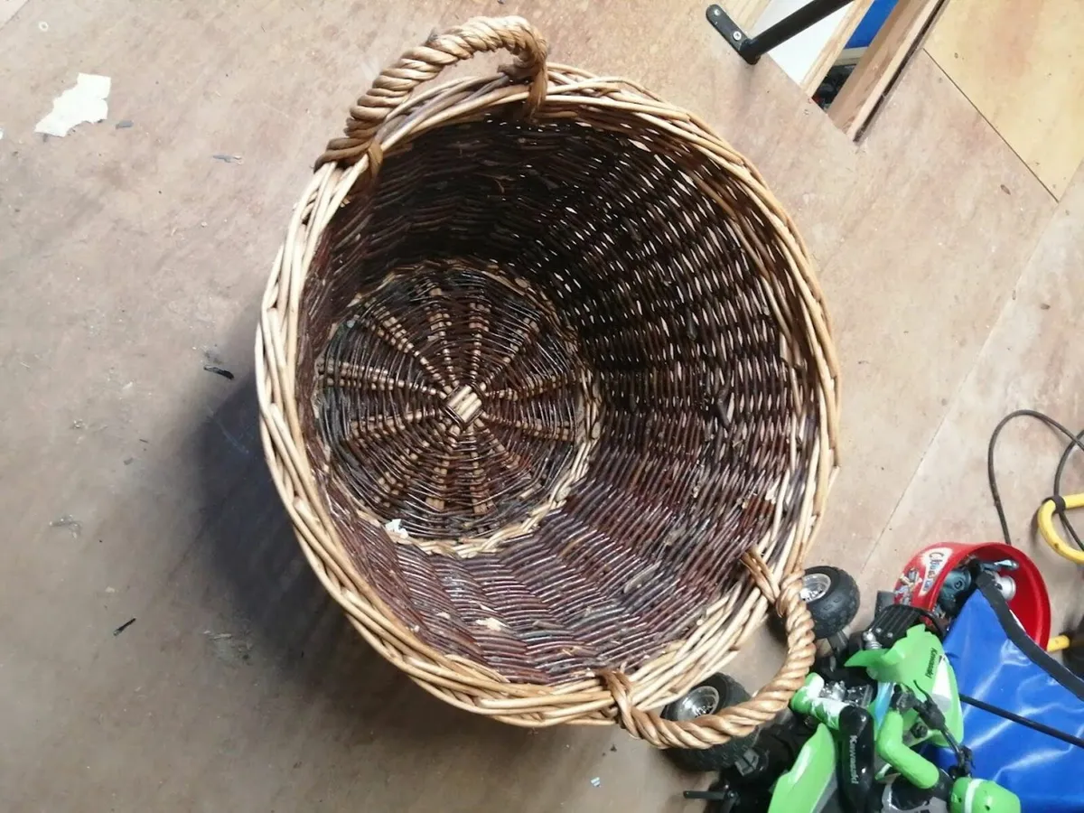 WICKER LOG BASKET - Image 2