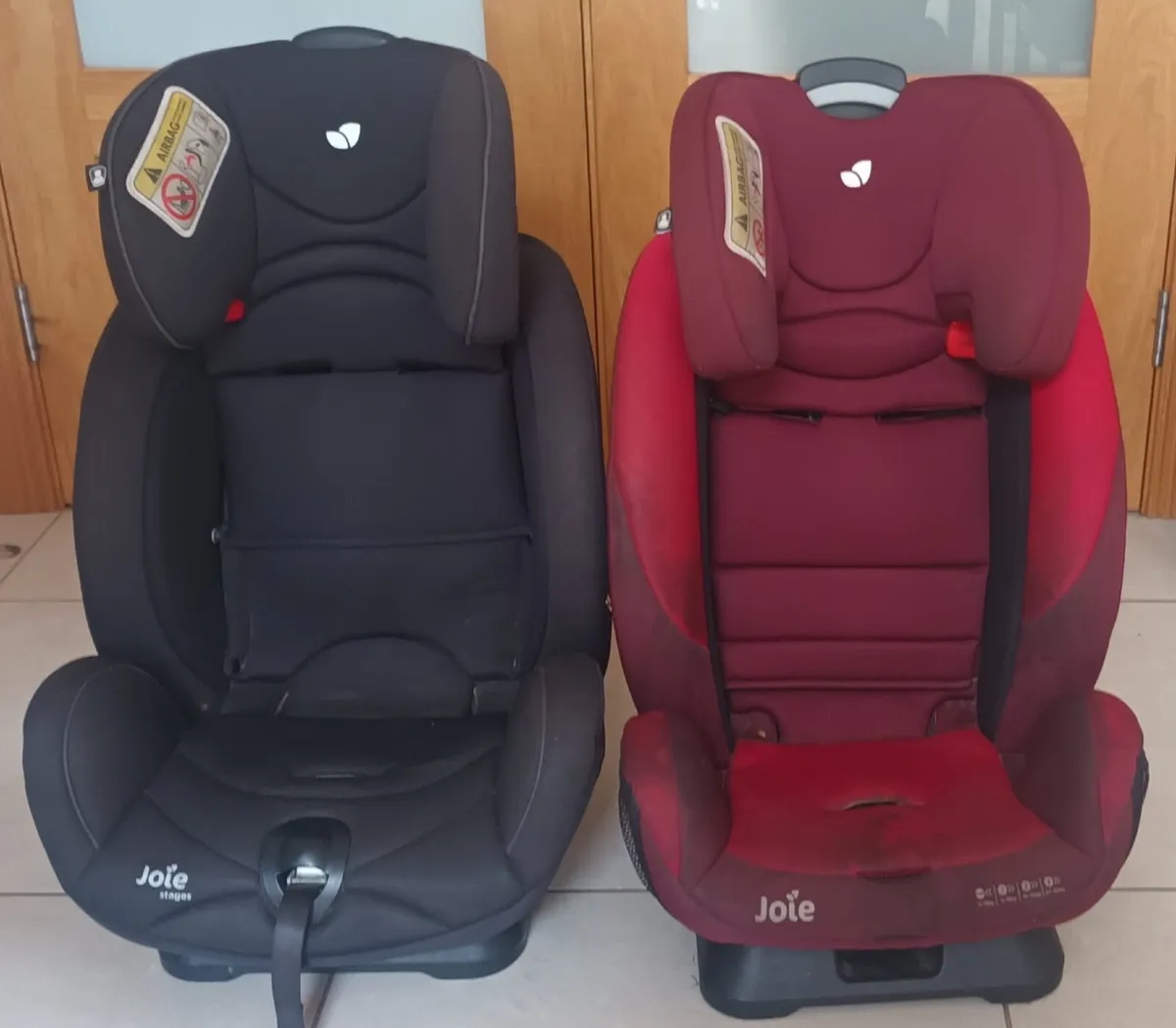 Car seats €50e or €80 for both