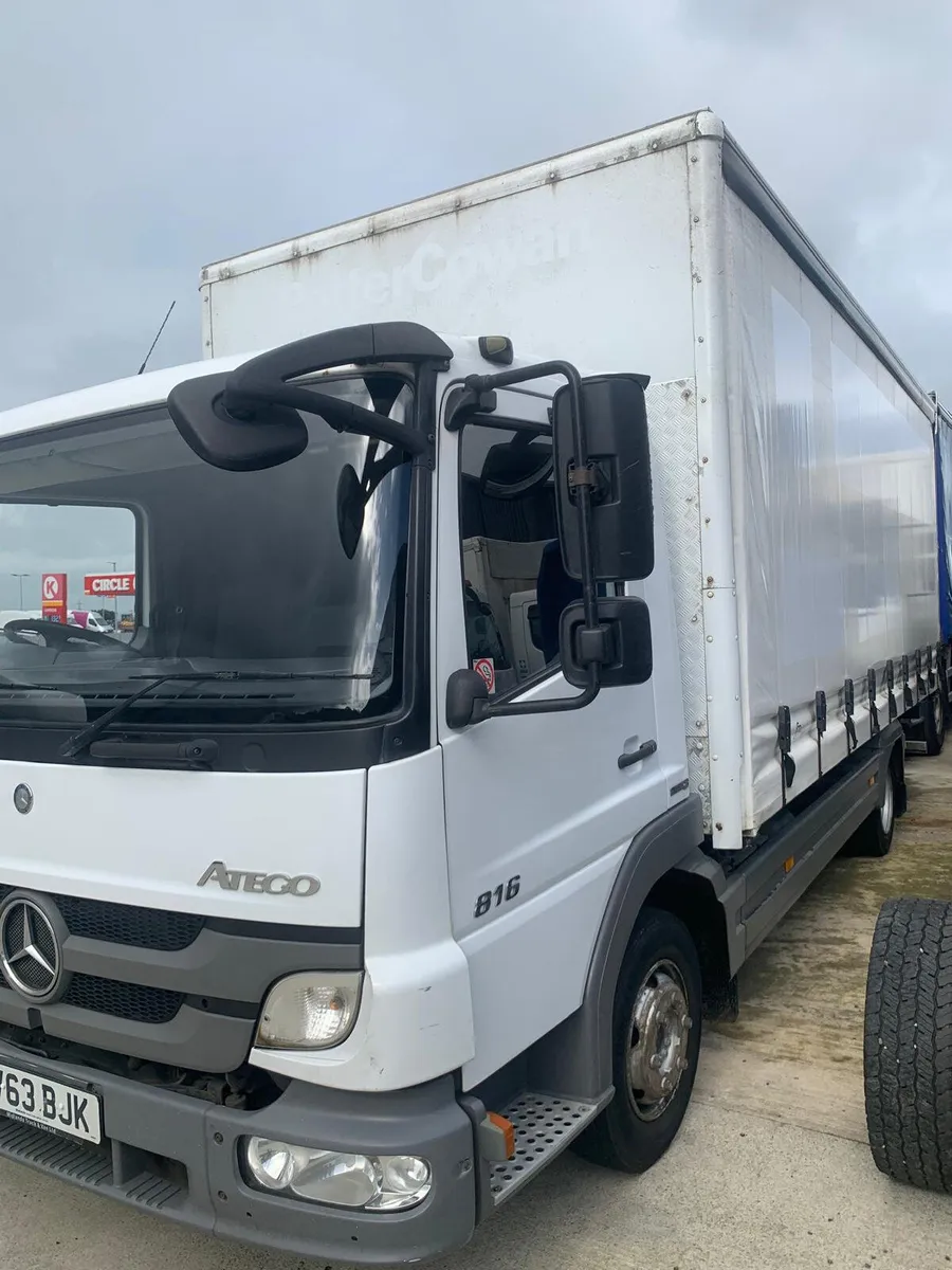 October 2013 Mercedes Atego 816 Curtainside - Image 3