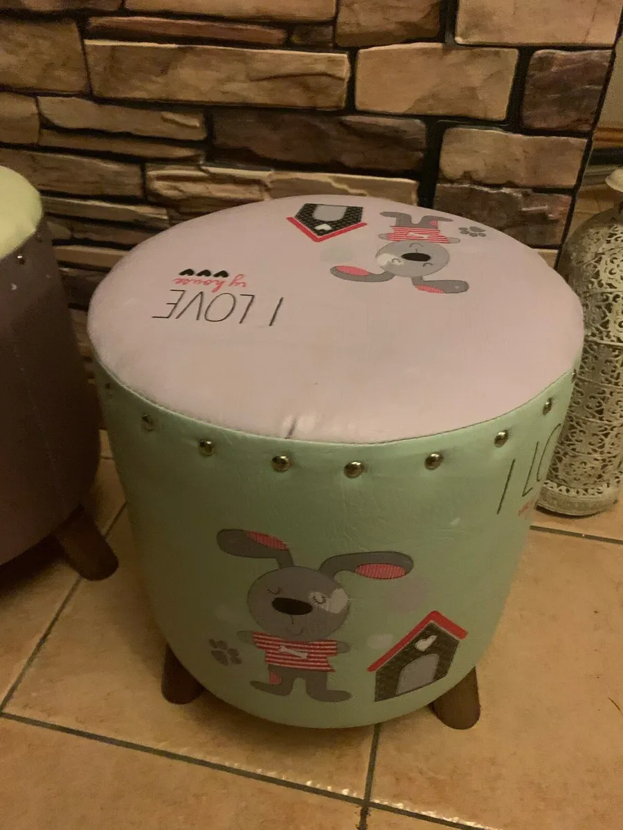 3 beautiful kids stools €30  each gorey area - Image 4