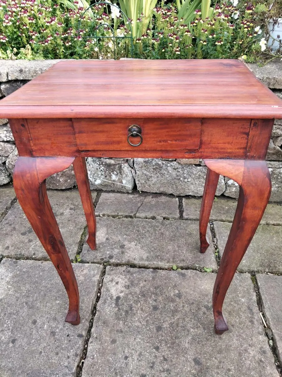 Antique Side Table - Image 3