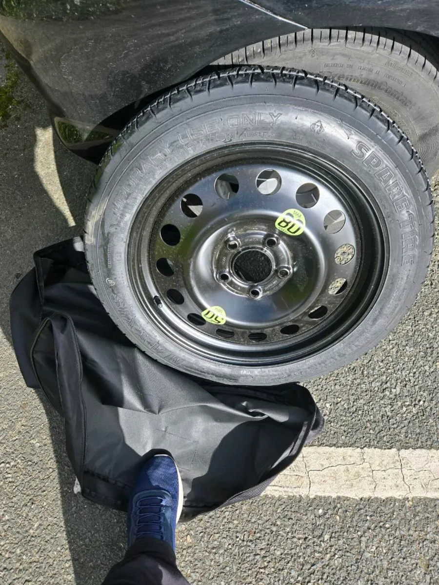 bmw spacesaver spare wheel - Image 1