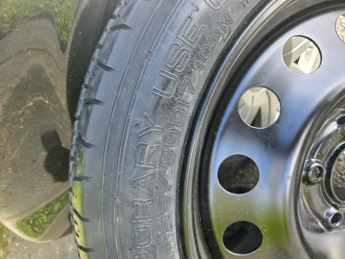 bmw spacesaver spare wheel - Image 2