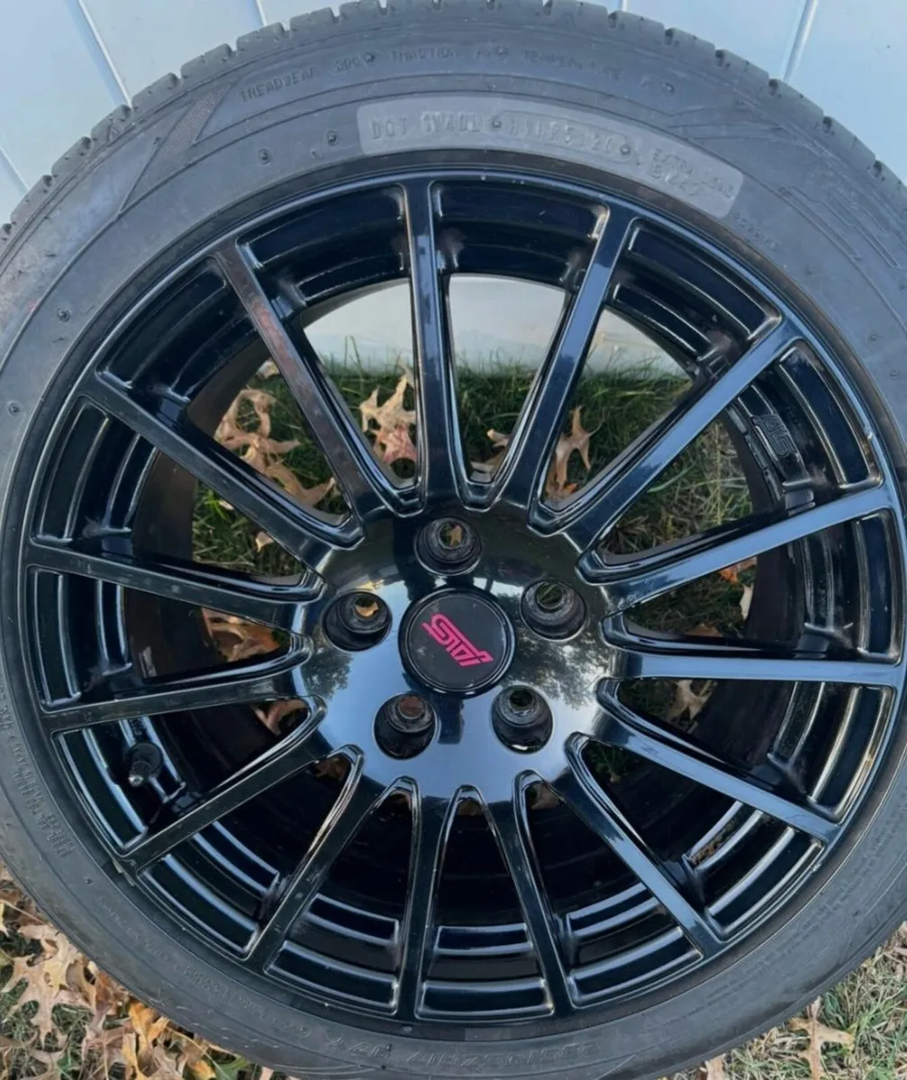 Subaru STI Centre Caps (59mm) FREE POST - Image 3