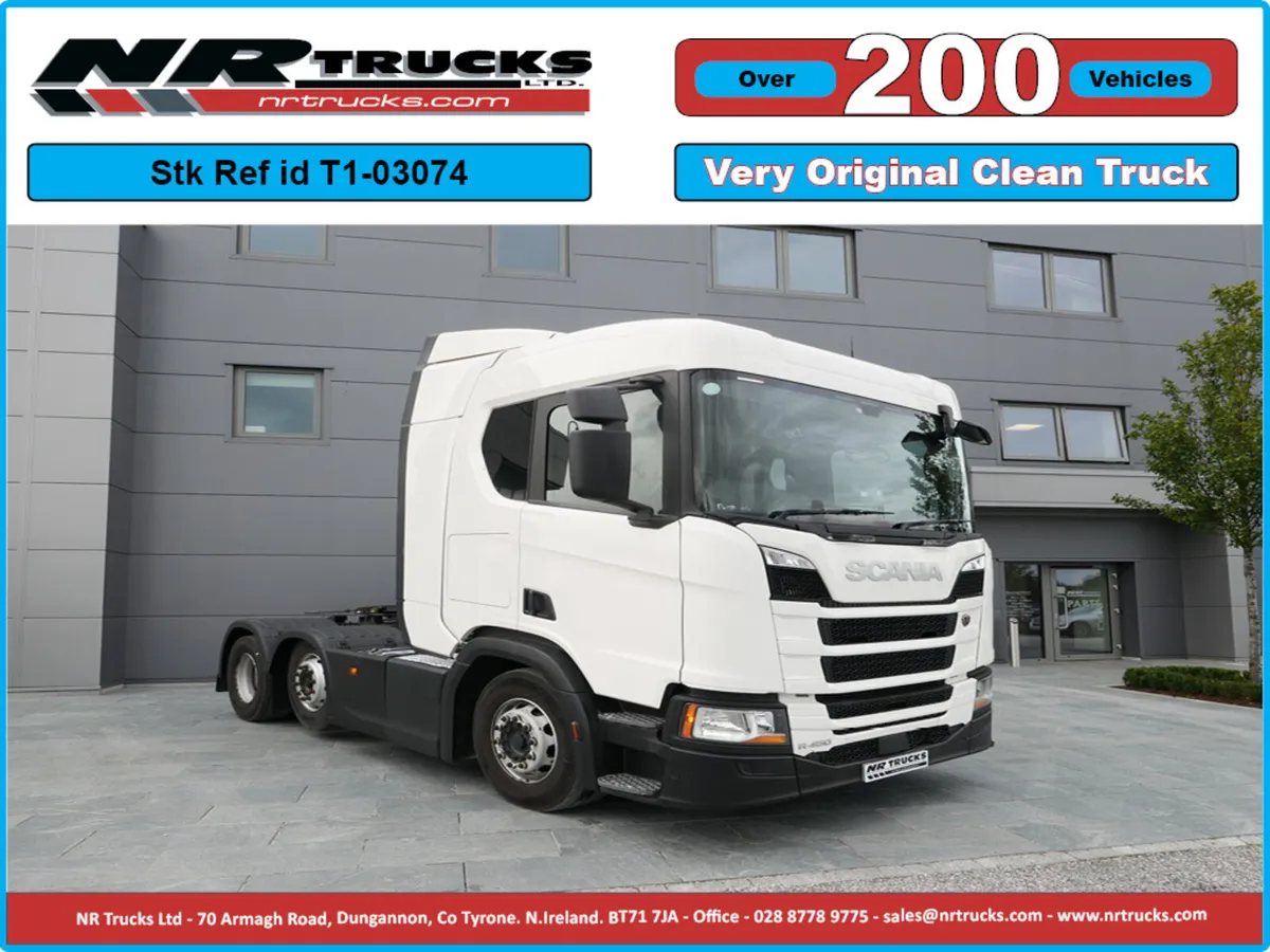 Scania R450 N/G Sleeper  6x2 Midlift auto gearbox - Image 1