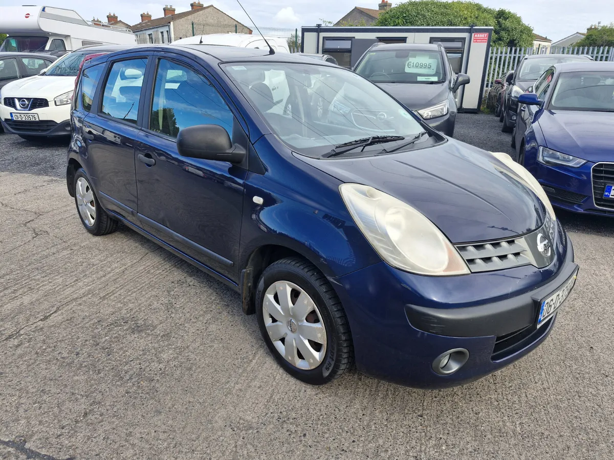06 Nissan Note Petrol A\C NEW NCT 7/26 €1,595** - Image 1