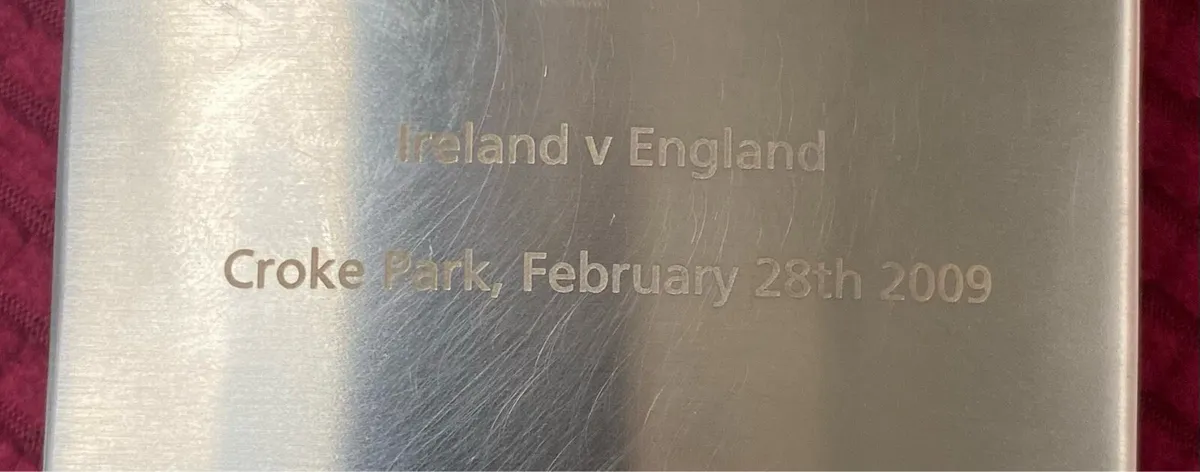 Ireland V England Croke Park Hip Flask - Image 2