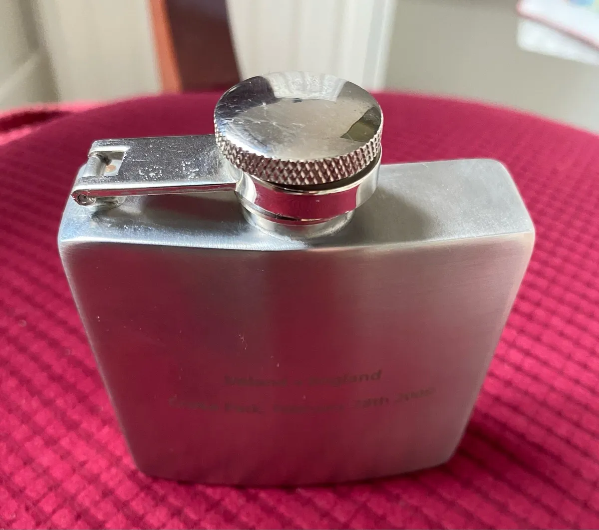 Ireland V England Croke Park Hip Flask - Image 3
