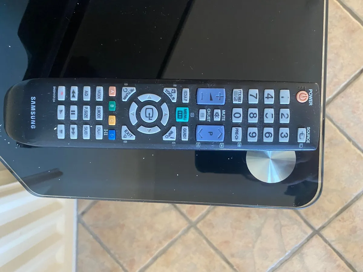 TV and Stand - Image 4