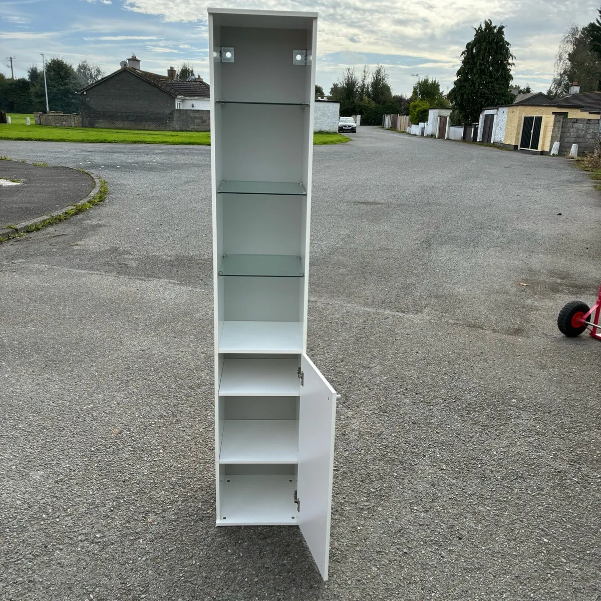 White bathroom Cabinet - Image 2