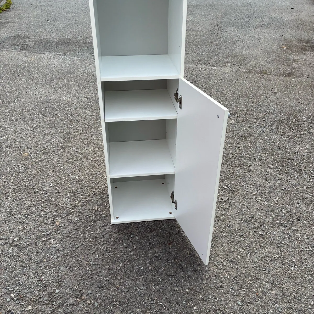 White bathroom Cabinet - Image 3