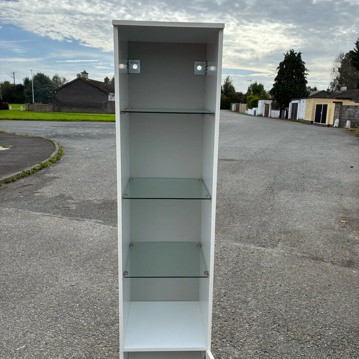 White bathroom Cabinet - Image 4