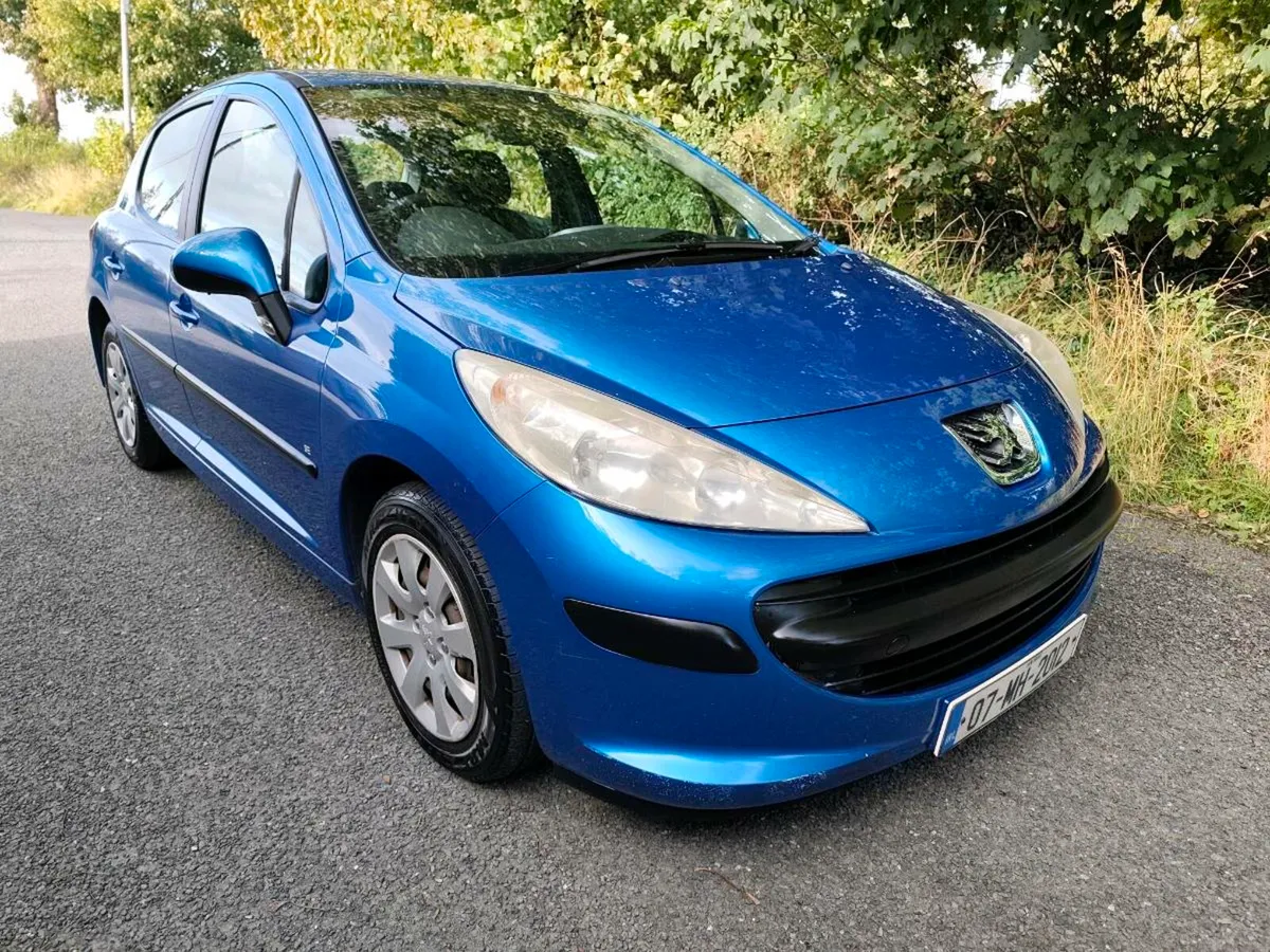 74k Miles NCT 01/26 07 Peugeot 207 1.4 SE - Image 1