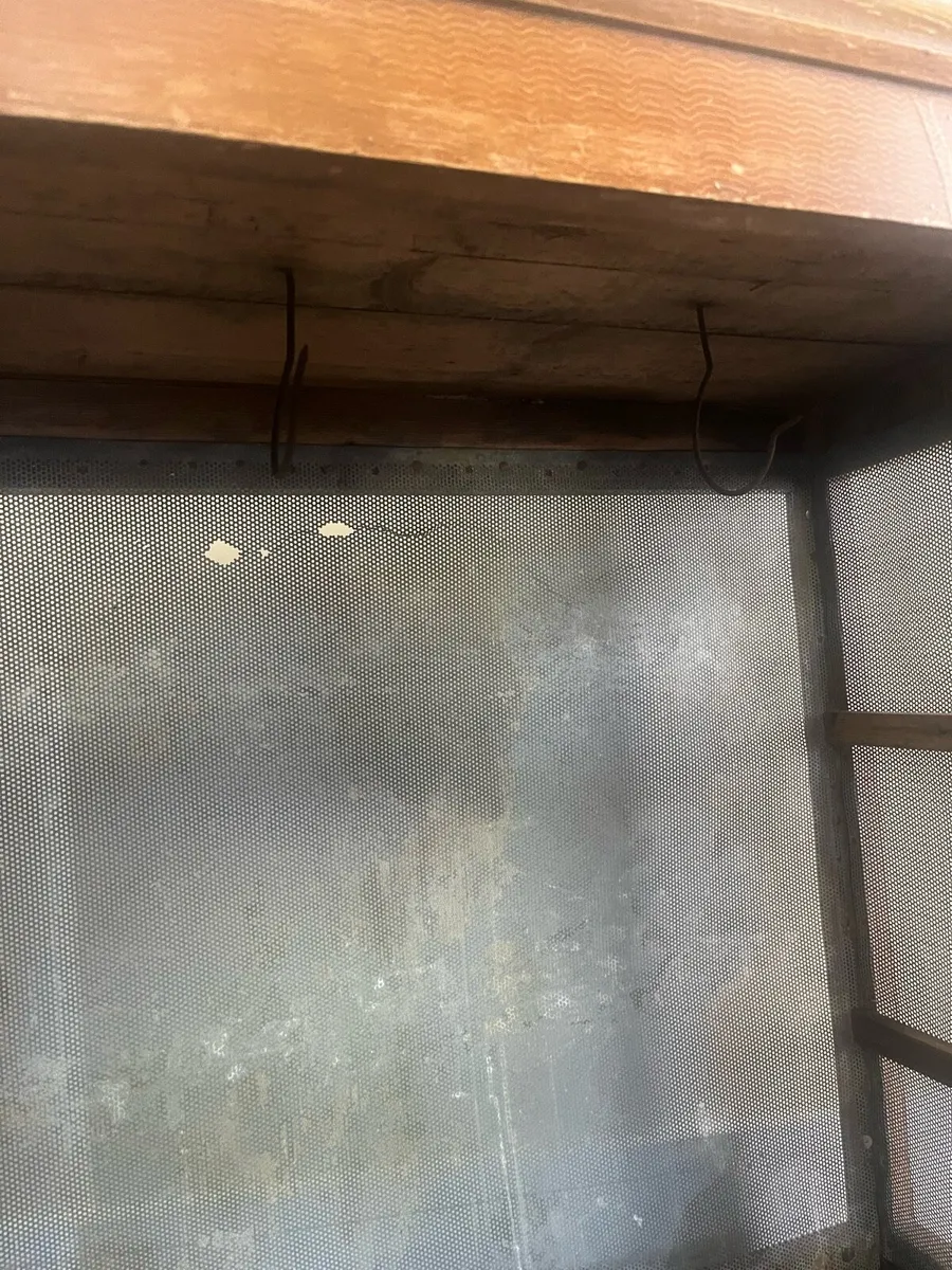 Antique Irish Scumbled Pine Meat Safe - Image 4
