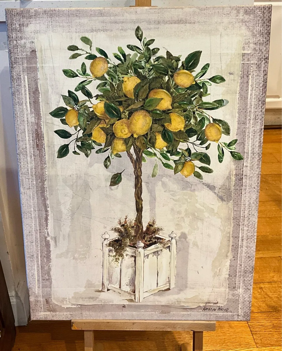 Lemon Tree on Canvas - Image 4