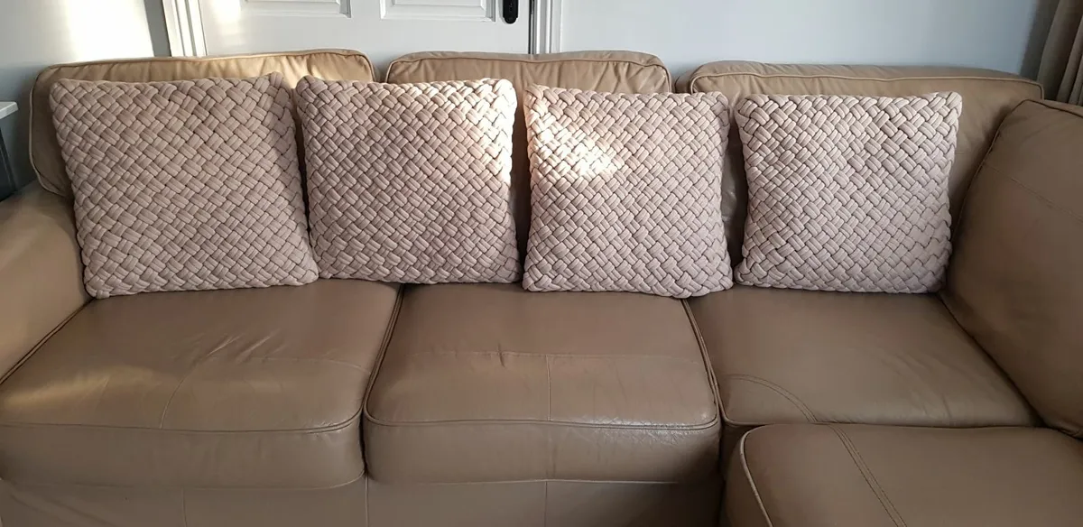 Sofa with 4 Matching Cushions - Image 1