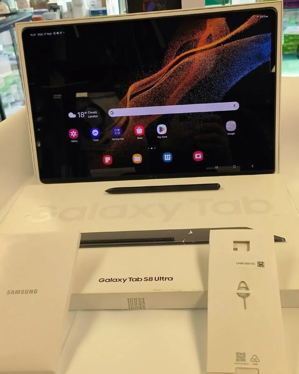 14.6 inch Samsung Galaxy Tab S8 Ultra SM-X900 512GB, Wi-Fi - Graphite / Used Like New - Image 4