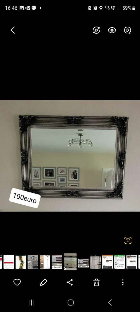 Large wall mirror - Image 1