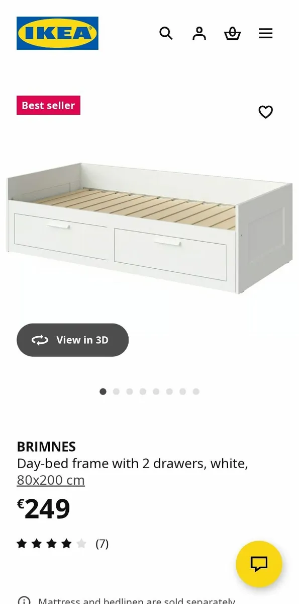 IKEA Brimnes day bed - Image 3