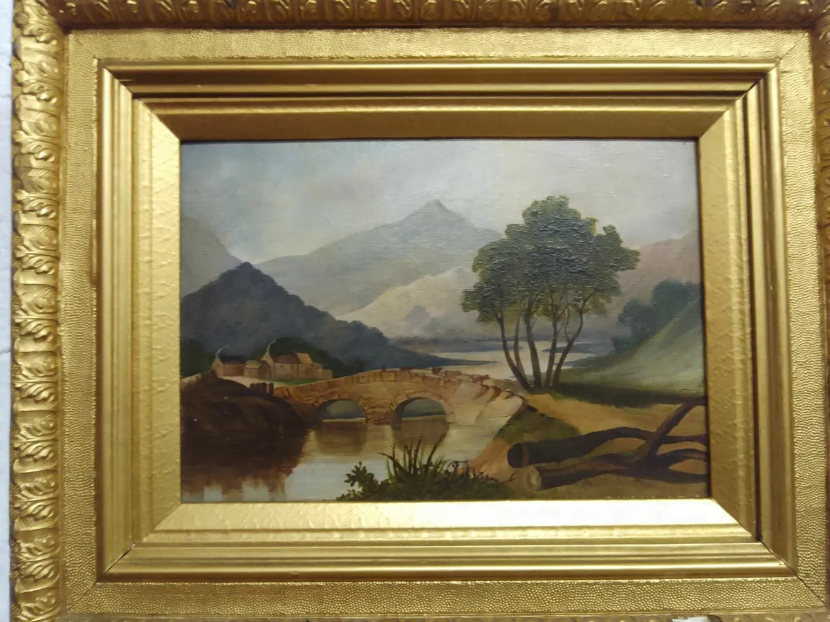 Oil Painting of Landscape - Image 1