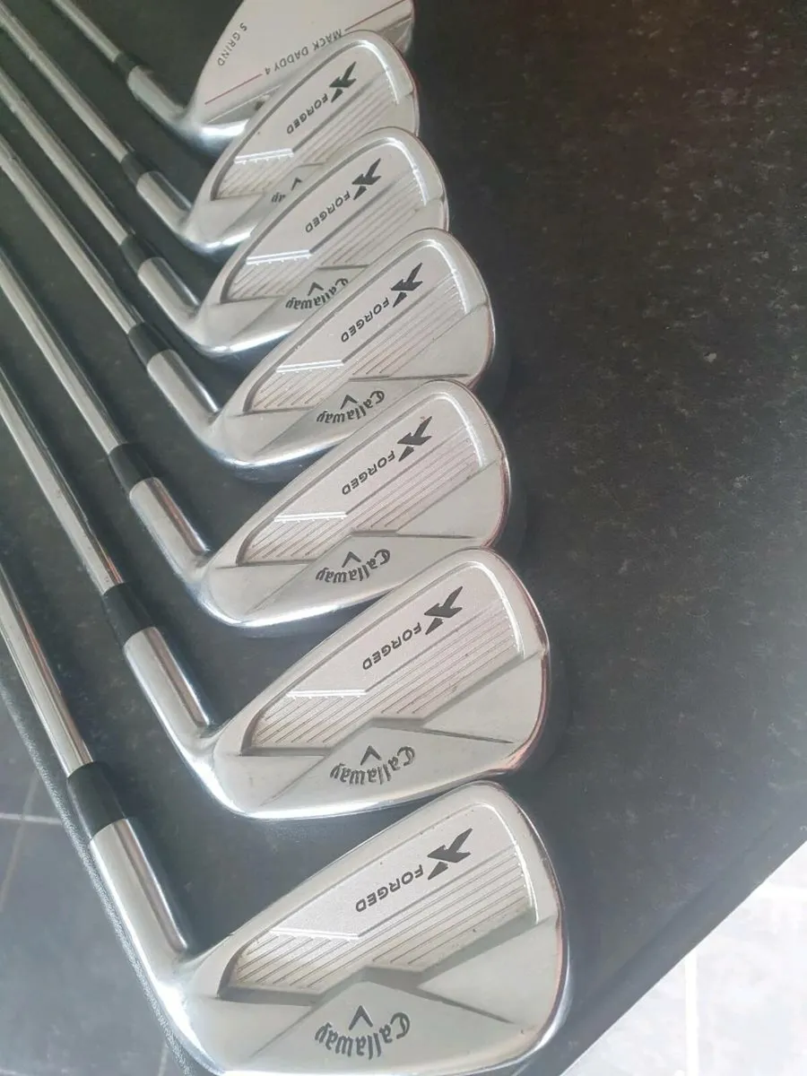 CALLAWAY X FORGED IRONS - Image 1