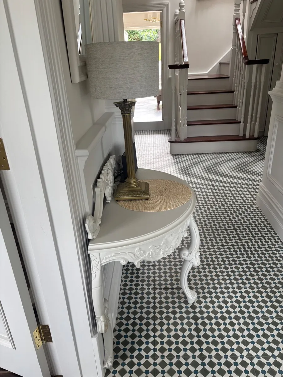 Hall table and mirror - Image 4