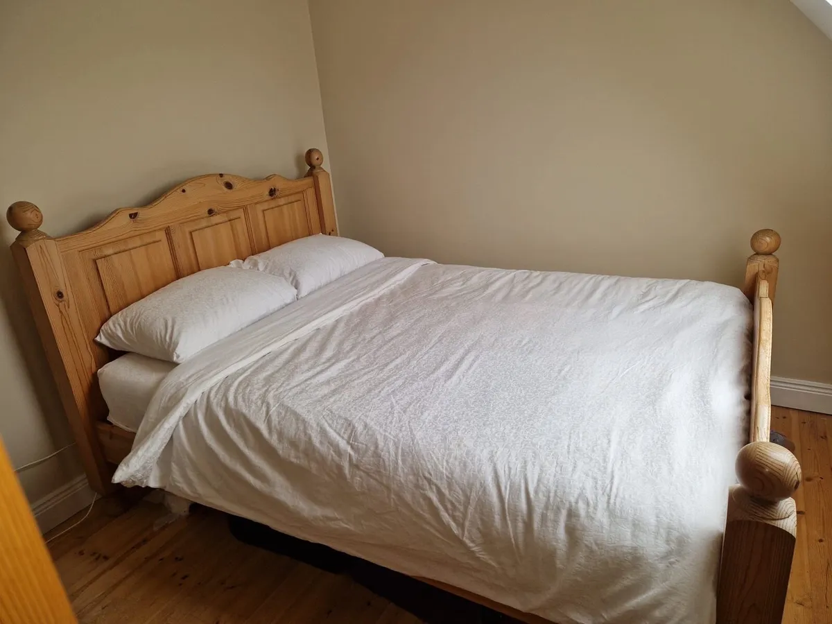 Double Bed and Mattress - Image 4