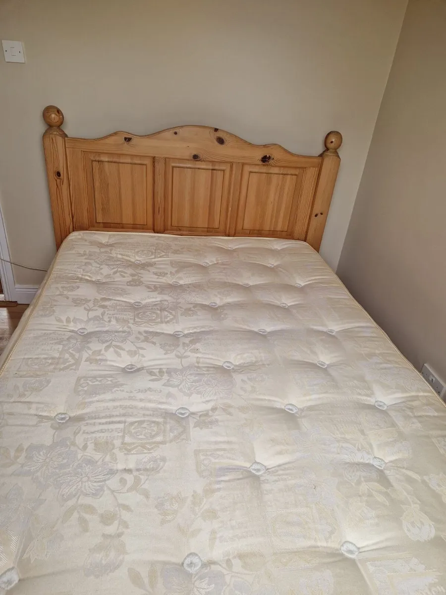 Double Bed and Mattress - Image 2