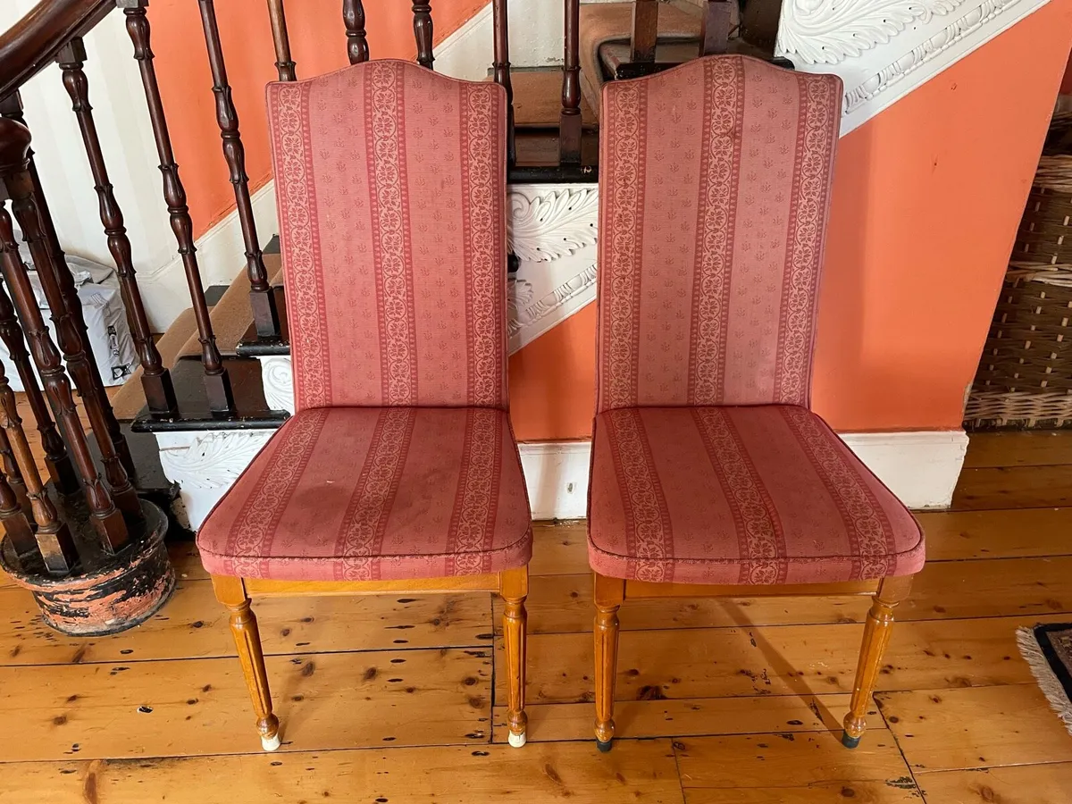 10 cushioned dining chairs - Image 4