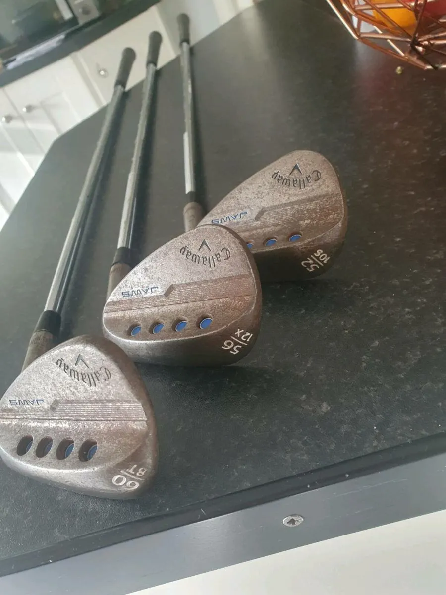 Callaway jaws set of 3 wedges - Image 1
