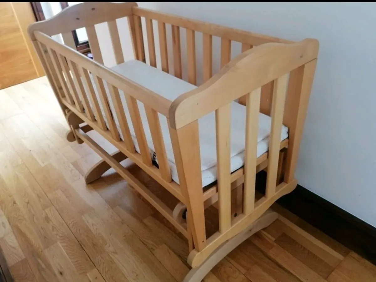 Baby Swinging Crib - Image 1