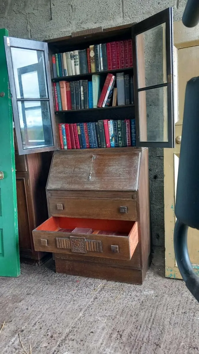 Antique Bookcase - Image 2