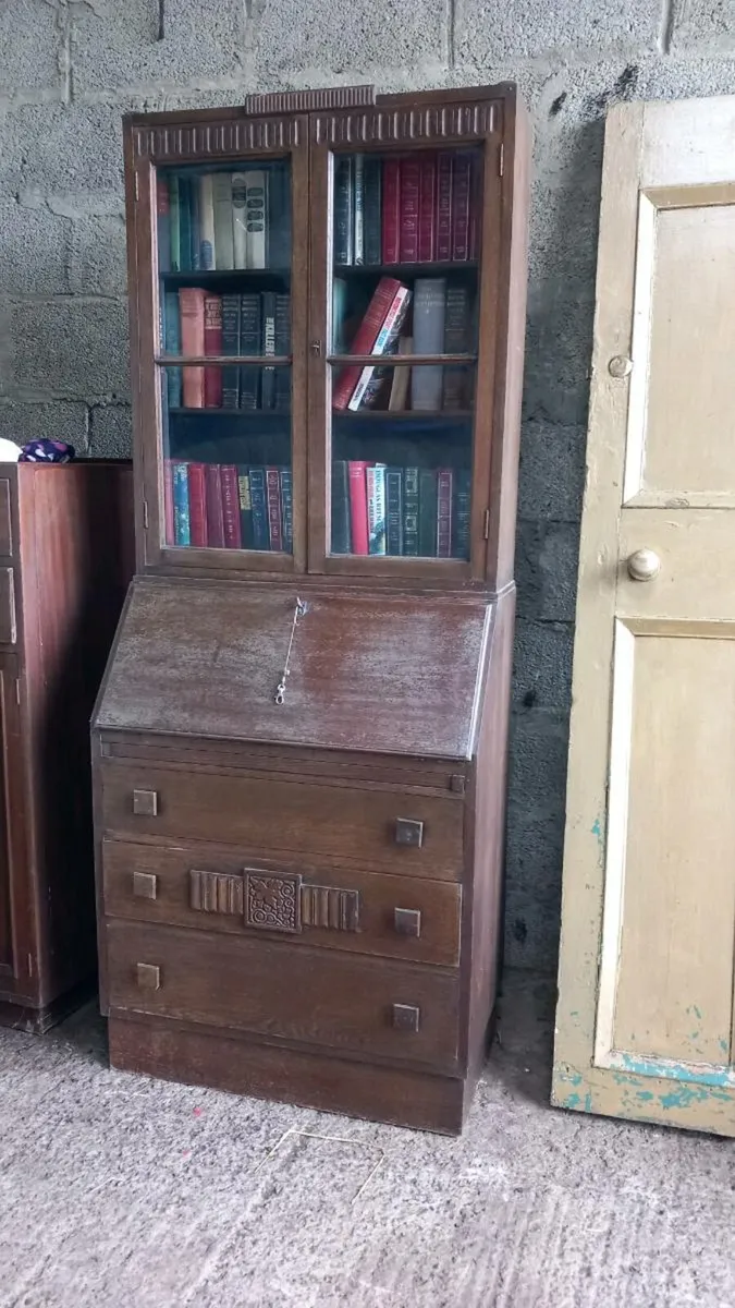 Antique Bookcase - Image 1
