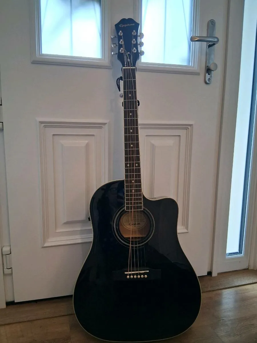 Epiphone electric-acoustic Guitar - Image 1