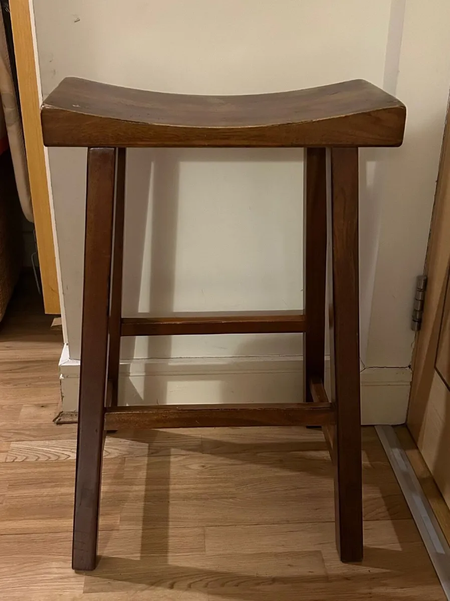 Mint Wood Stool
