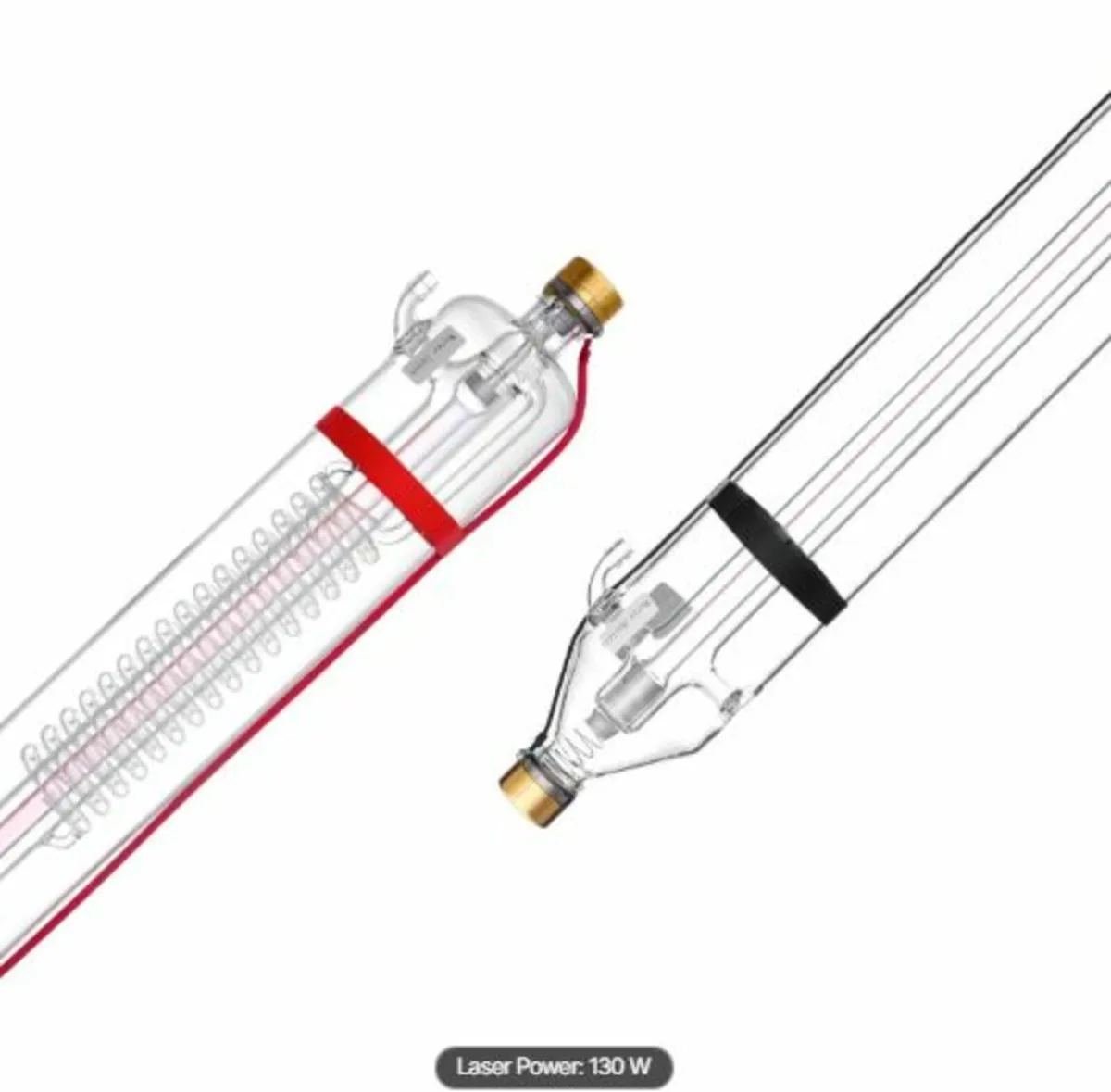 130W CO2 Laser Tube, 65 in (1650 mm) Length, 3.1 - Image 1
