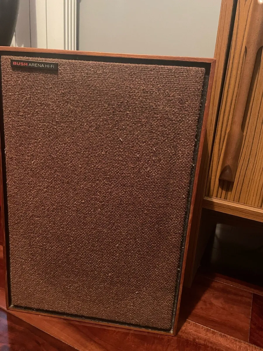 Bush record player + stand - Image 4