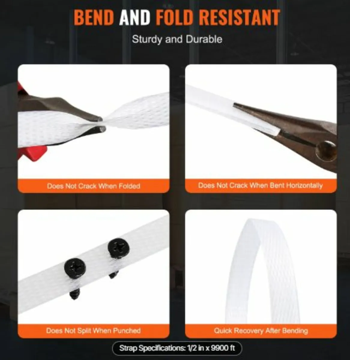 Packaging Polypropylene (PP) Strapping Roll, 9900' - Image 4