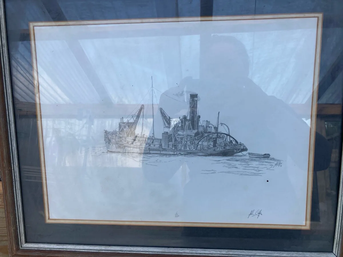 Boat drawing - Image 1